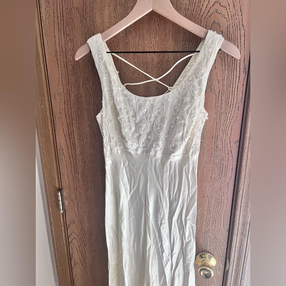 Vintage N-XS By Antonio Enne Floor Length Gown